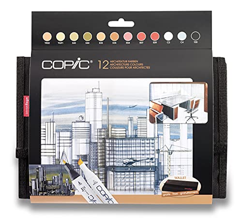 Amazon | Copic Marker 12ピーステーマウォレットセット
